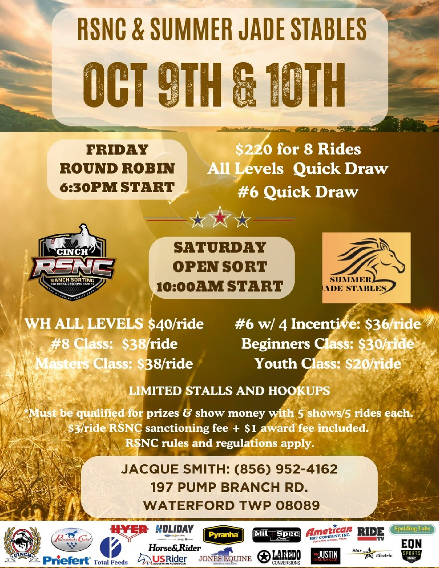 Waterford Works, New Jersey – Summer Jade Stables