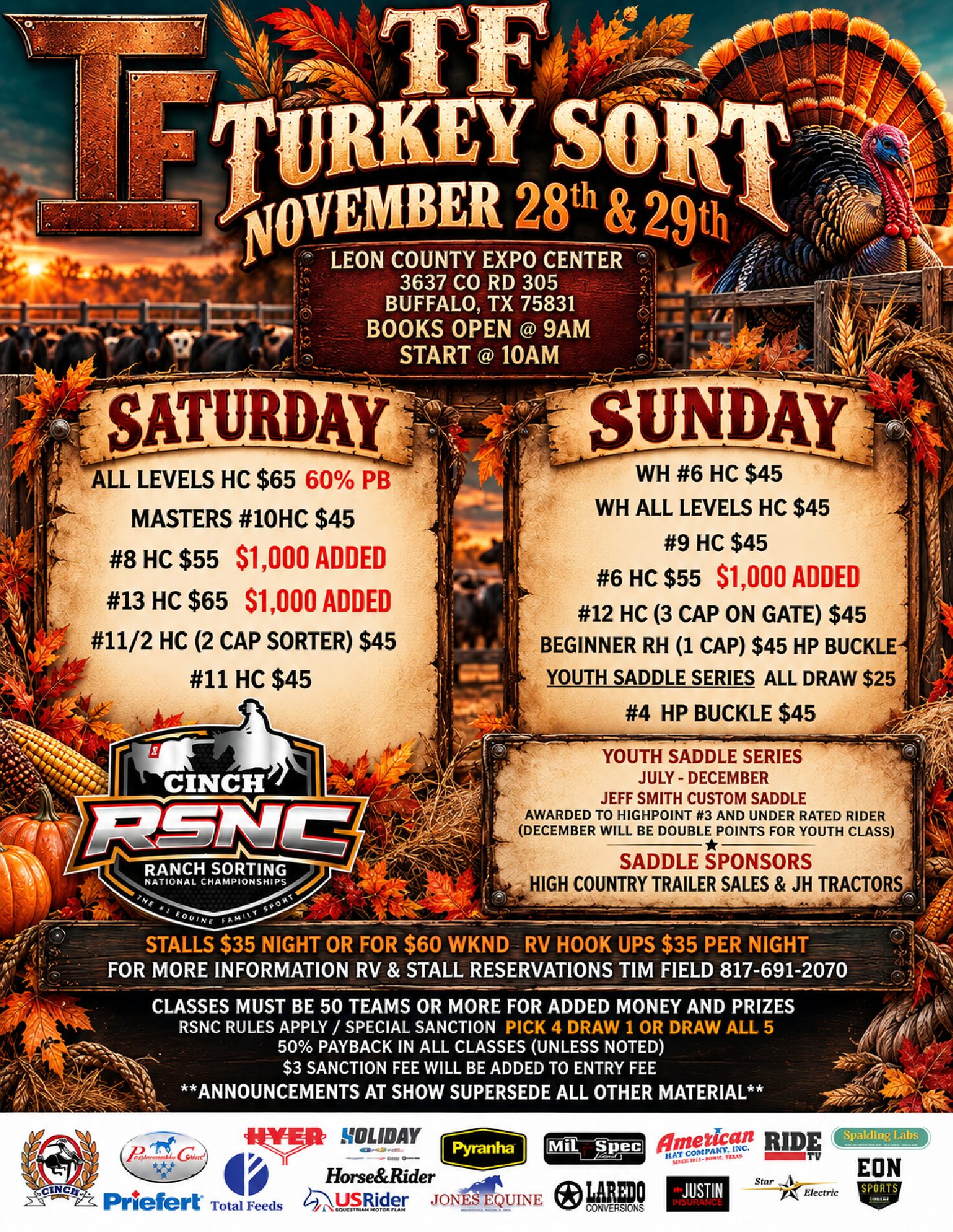 Flyer 1 of 1 — Leon County Expo Center - Tim Field
