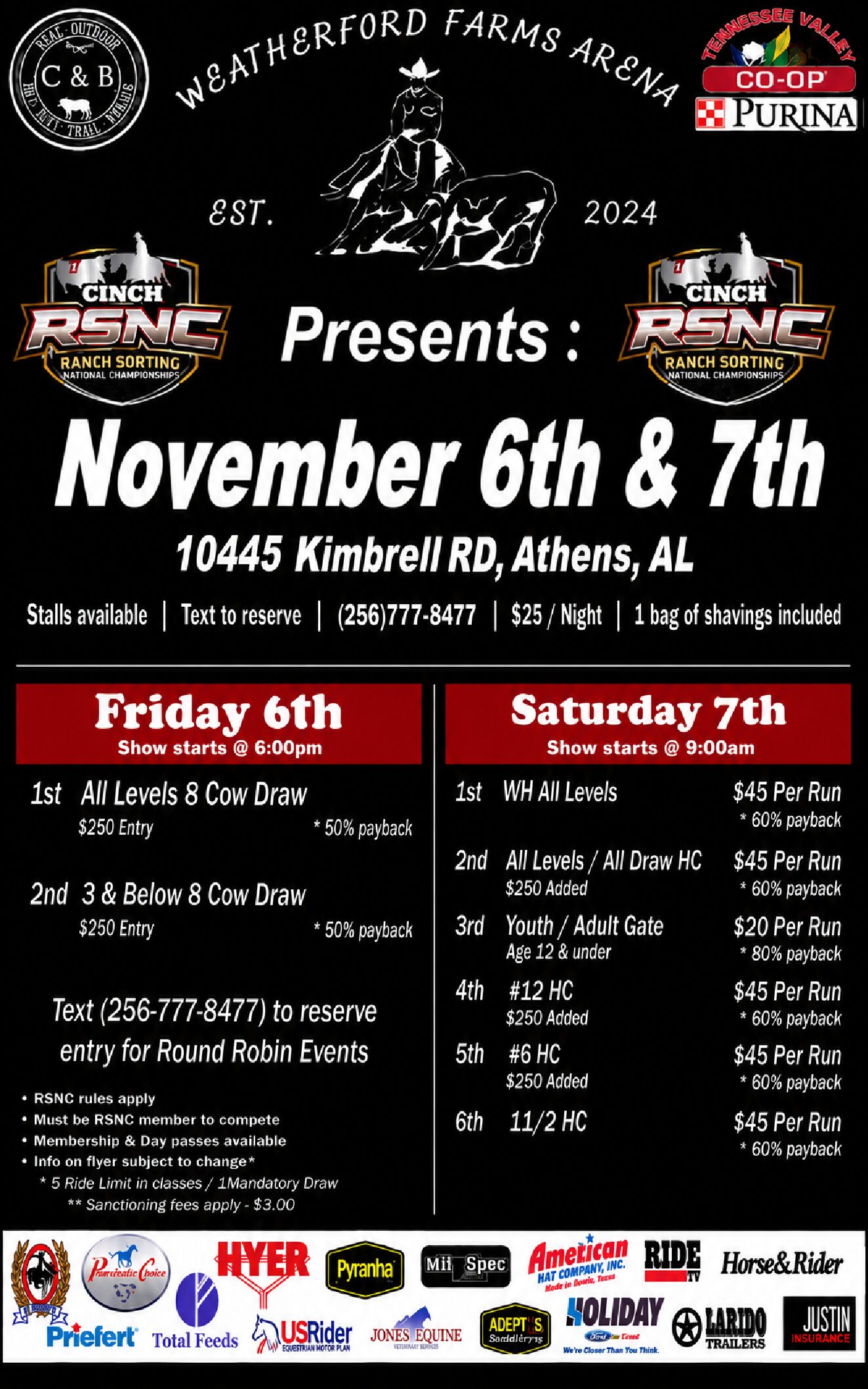 Flyer 1 of 1 — Weatherford Farms - Greg Weatherford