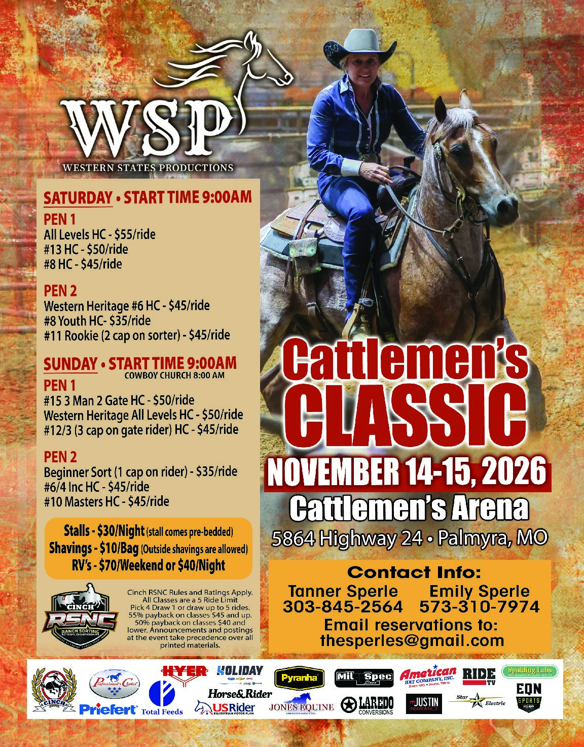 Flyer 1 of 1 — Cattlemen’s Arena - Western States Productions