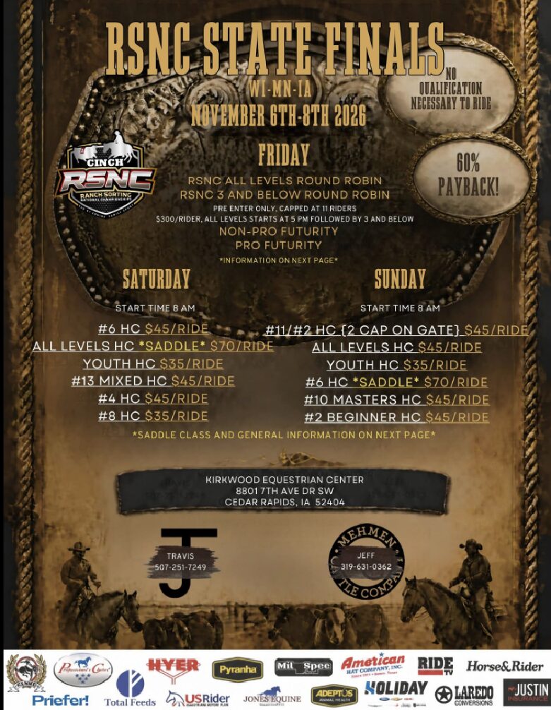Flyer 1 of 1 — Kirkwood Equestrian Center - Travis Freiheit